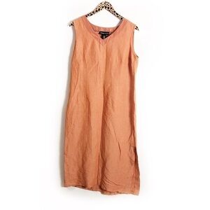 Norton McNaughton linen dress Sz L